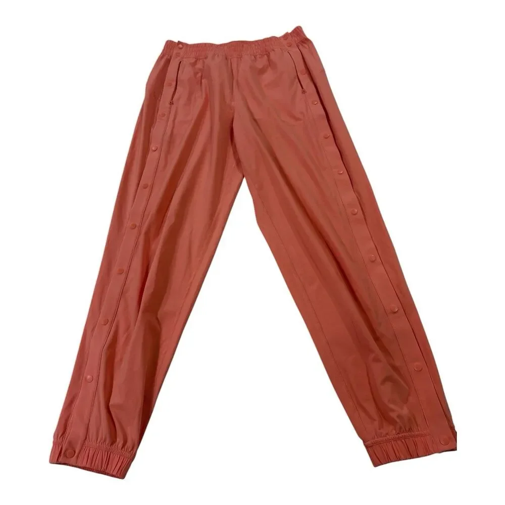Lululemon Tear-Away Mid-Rise Track Pant Size 6 Coral Kiss Orange Swift LW5GAXS